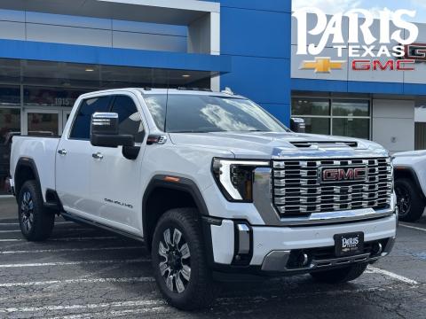 New 2025 GMC Sierra 2500HD Denali Stock#250622 White Frost 