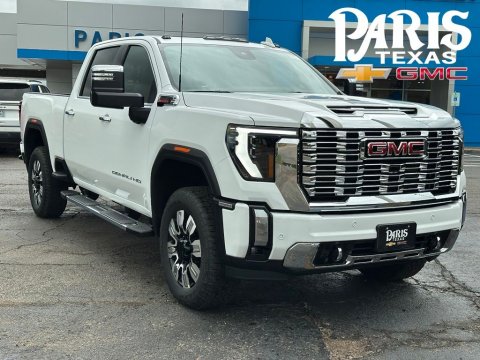 Summit White 2026 GMC Sierra 2500HD Denali 4WD for sale in Paris, TX - Stock #261046