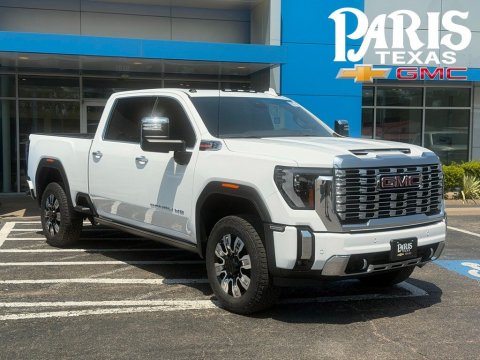 Summit White 2026 GMC Sierra 2500HD Denali 4WD for sale in Paris, TX - Stock #261162