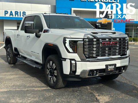Summit White 2026 GMC Sierra 2500HD Denali 4WD for sale in Paris, TX - Stock #261037