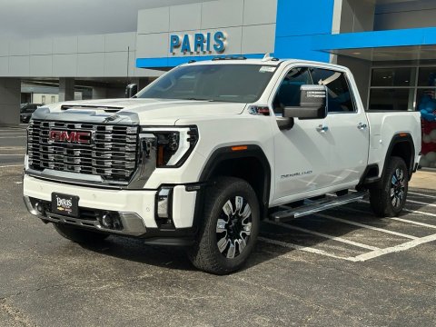 New Summit White 2026 GMC Sierra 2500HD Denali 4WD - photo 3 - Stock #261037