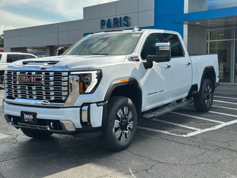 New Glacier White Tricoat 2026 GMC Sierra 2500HD Denali 4WD - photo 3 - Stock #261035