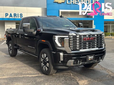 Onyx Black 2026 GMC Sierra 2500HD Denali 4WD for sale in Paris, TX - Stock #261113