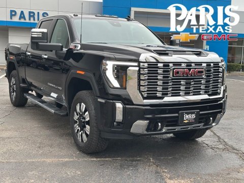 Onyx Black 2026 GMC Sierra 2500HD Denali 4WD for sale in Paris, TX - Stock #261040