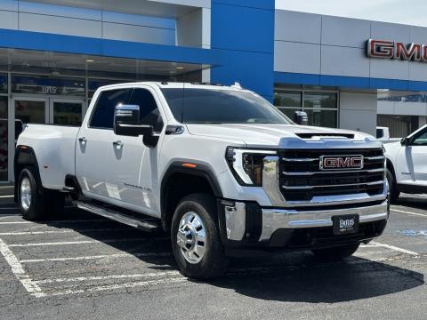  Pre-Owned 2025 GMC Sierra 3500HD SLT Stock#B5533 White Frost 