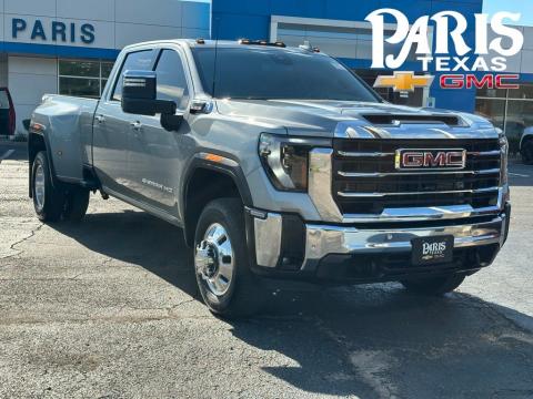 Sterling Metallic 2025 GMC Sierra 3500HD SLT 4WD for sale in Paris, TX - Stock #A1034