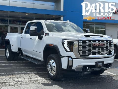  New 2025 GMC Sierra 3500HD Denali Stock#250734 Summit White 4WD 