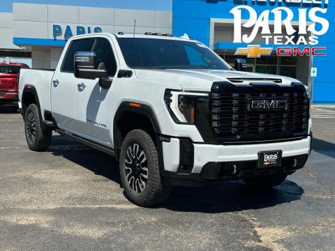 Glacier White 2026 GMC Sierra 2500HD Denali Ultimate 4WD for sale in Paris, TX - Stock #260896