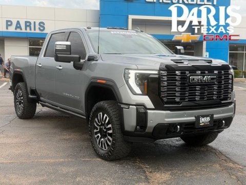 Sterling Metallic 2025 GMC Sierra 2500HD Denali Ultimate 4WD for sale in Paris, TX - Stock #261175A
