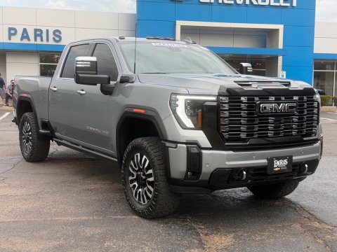 Sterling Metallic 2025 GMC Sierra 2500HD Denali Ultimate 4WD for sale in Paris, TX - Stock #261175A