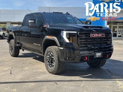  New 2026 GMC Sierra 2500HD AT4X Stock#260340 Onyx Black 4WD New 