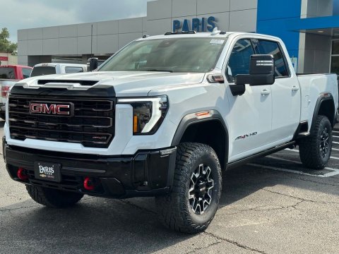 New Summit White 2026 GMC Sierra 2500HD AT4X 4WD - photo 3 - Stock #261103