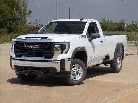 Summit White 2024 GMC Sierra 2500HD Pro 4WD for sale in Paris, TX - Stock #260939A