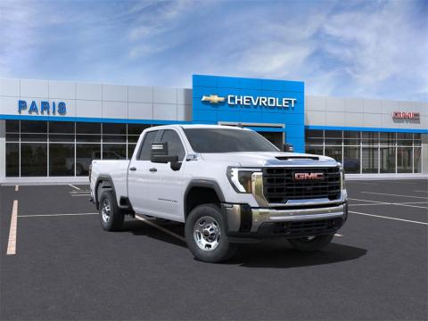  New 2025 GMC Sierra 2500HD Pro Stock#250233 Summit White 4WD 