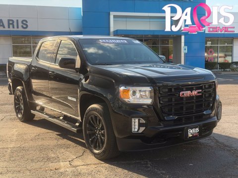 Onyx Black 2022 GMC Canyon Elevation RWD for sale in Paris, TX - Stock #261334A