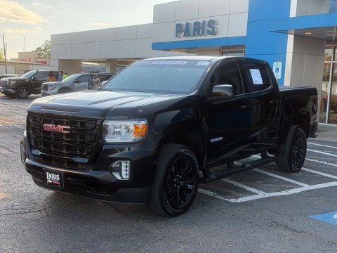 Certified Pre-Owned Onyx Black 2022 GMC Canyon Elevation RWD - photo 3 - Stock #261334A