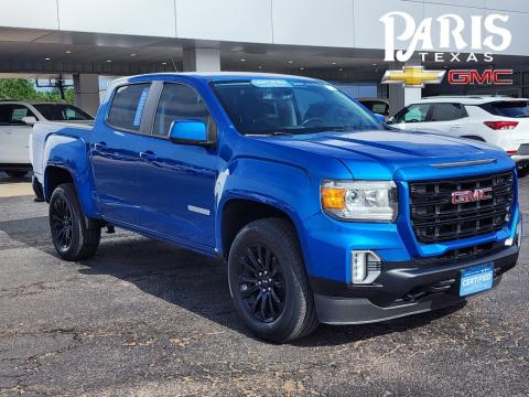  Certified 2021 GMC Canyon Elevation Stock#240429A Dynamic Blue 