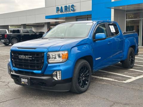 Pre-Owned Dynamic Blue Metallic 2022 GMC Canyon Elevation RWD - photo 3 - Stock #B5590