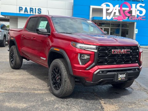 Volcanic Red Tintcoat 2026 GMC Canyon Elevation 4WD for sale in Paris, TX - Stock #261043