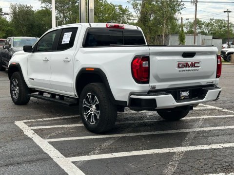 Pre-Owned Summit White 2025 GMC Canyon AT4 4WD - photo 8 - Stock #260373A