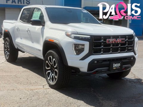 Summit White 2026 GMC Canyon AT4 4WD for sale in Paris, TX - Stock #261334