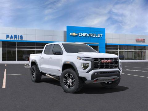  New 2025 GMC Canyon AT4 Stock#250684 Summit White 4WD New Truck 