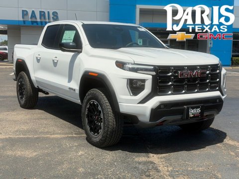 Summit White 2026 GMC Canyon AT4 4WD for sale in Paris, TX - Stock #261218