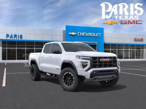 Summit White 2026 GMC Canyon AT4 4WD for sale in Paris, TX - Stock #260946