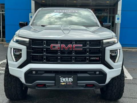 Certified Pre-Owned Summit White 2024 GMC Canyon AT4 4WD - photo 2 - Stock #260745A