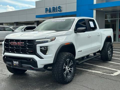 Certified Pre-Owned Summit White 2024 GMC Canyon AT4 4WD - photo 3 - Stock #260745A