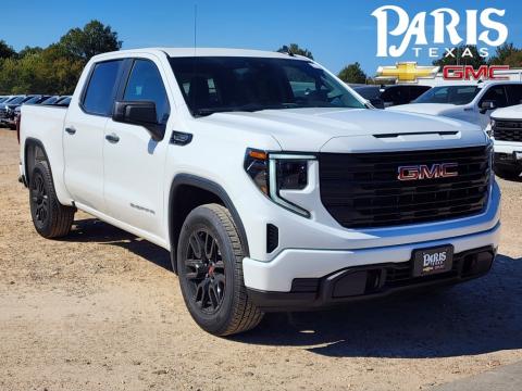  New 2025 GMC Sierra 1500 Pro Stock#250131 Summit White RWD New 