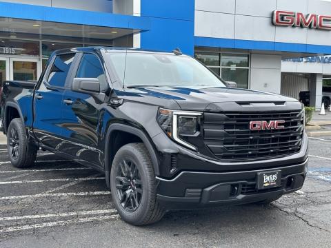  New 2025 GMC Sierra 1500 Pro Stock#250696 Onyx Black 4WD New 