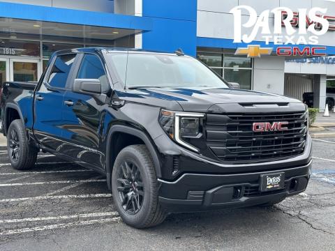  New 2025 GMC Sierra 1500 Pro Stock#250696 Onyx Black 4WD New 
