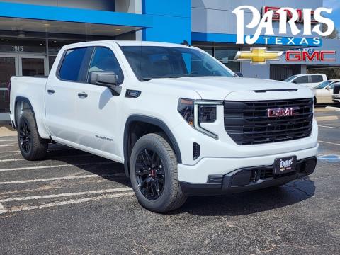  New 2025 GMC Sierra 1500 Pro Stock#250577 Summit White 4WD New 