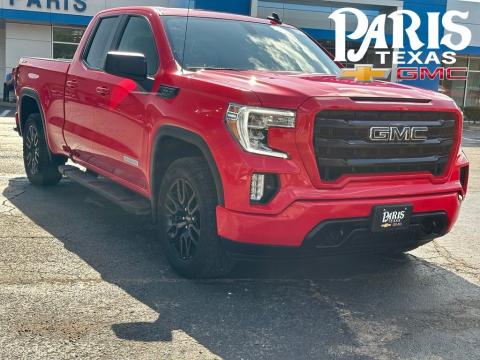 Cardinal Red 2022 GMC Sierra 1500 Limited Elevation 4WD for sale in Paris, TX - Stock #260746A