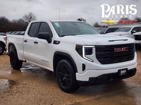  New 2025 GMC Sierra 1500 Pro Stock#250438 Summit White RWD New 