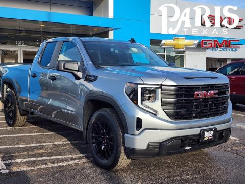  New 2025 GMC Sierra 1500 Pro Stock#250581 Sterling Metallic RWD 
