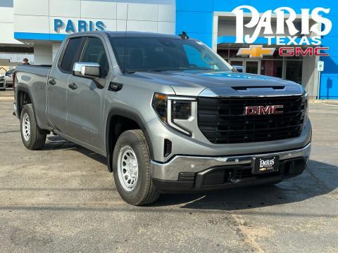 New 2026 GMC Sierra 1500 Pro Stock#260611 Sterling Metallic RWD 