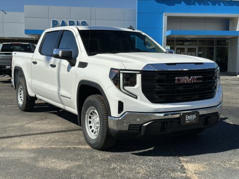  New 2026 GMC Sierra 1500 Pro Stock#260154 Summit White 4WD New 