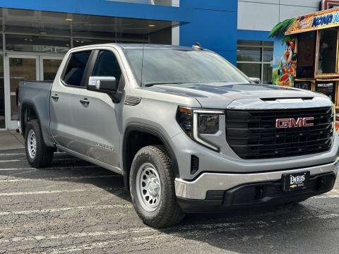  New 2026 GMC Sierra 1500 Pro Stock#260139 Sterling Metallic 4WD 