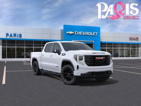 Summit White 2026 GMC Sierra 1500 Elevation 4WD for sale in Paris, TX - Stock #261258