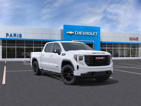  New 2025 GMC Sierra 1500 Elevation Stock#250957 Summit White 