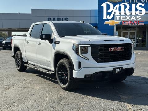  New 2025 GMC Sierra 1500 Elevation Stock#250957 Summit White 
