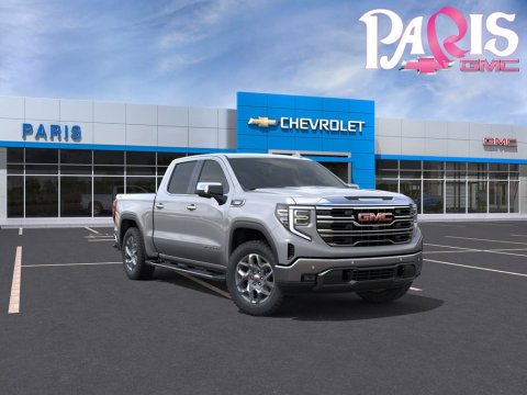 Sterling Metallic 2026 GMC Sierra 1500 SLT 4WD for sale in Paris, TX - Stock #261302