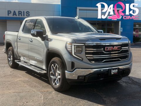 Sterling Metallic 2026 GMC Sierra 1500 SLT 4WD for sale in Paris, TX - Stock #261302