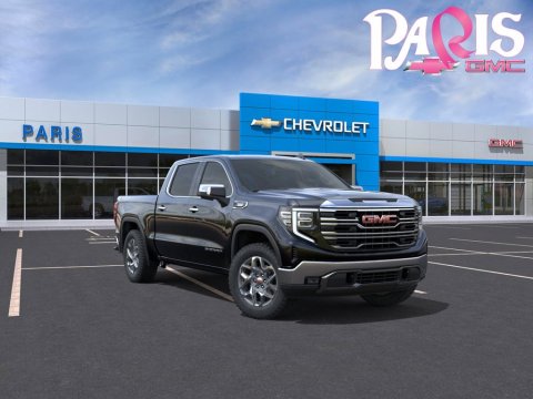 Onyx Black 2026 GMC Sierra 1500 SLT 4WD for sale in Paris, TX - Stock #261336