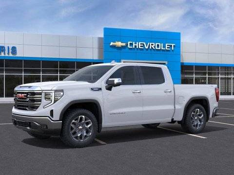 New Glacier White Tricoat 2026 GMC Sierra 1500 SLT 4WD - photo 2 - Stock #261347