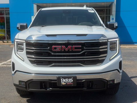 New Glacier White Tricoat 2026 GMC Sierra 1500 SLT 4WD - photo 2 - Stock #261347