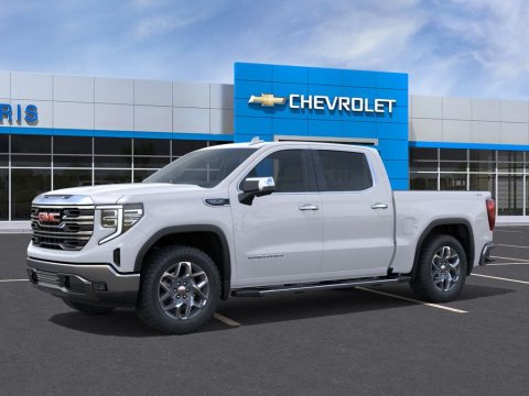 New Summit White 2026 GMC Sierra 1500 SLT 4WD - photo 2 - Stock #261169