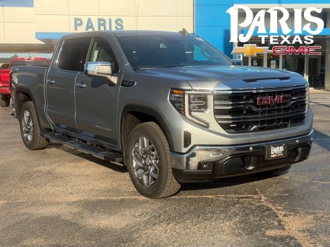 Sterling Metallic 2026 GMC Sierra 1500 SLT 4WD for sale in Paris, TX - Stock #261331